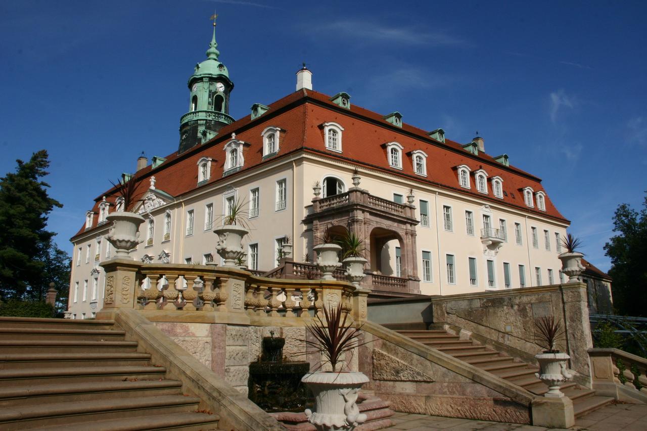 Отель Schlossgasthaus Lichtenwalde Экстерьер фото